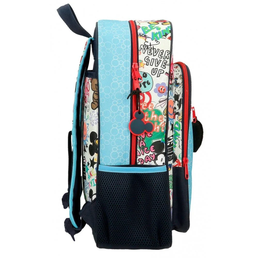 Mochila Mickey Be Cool 38cm adaptable - Image 8
