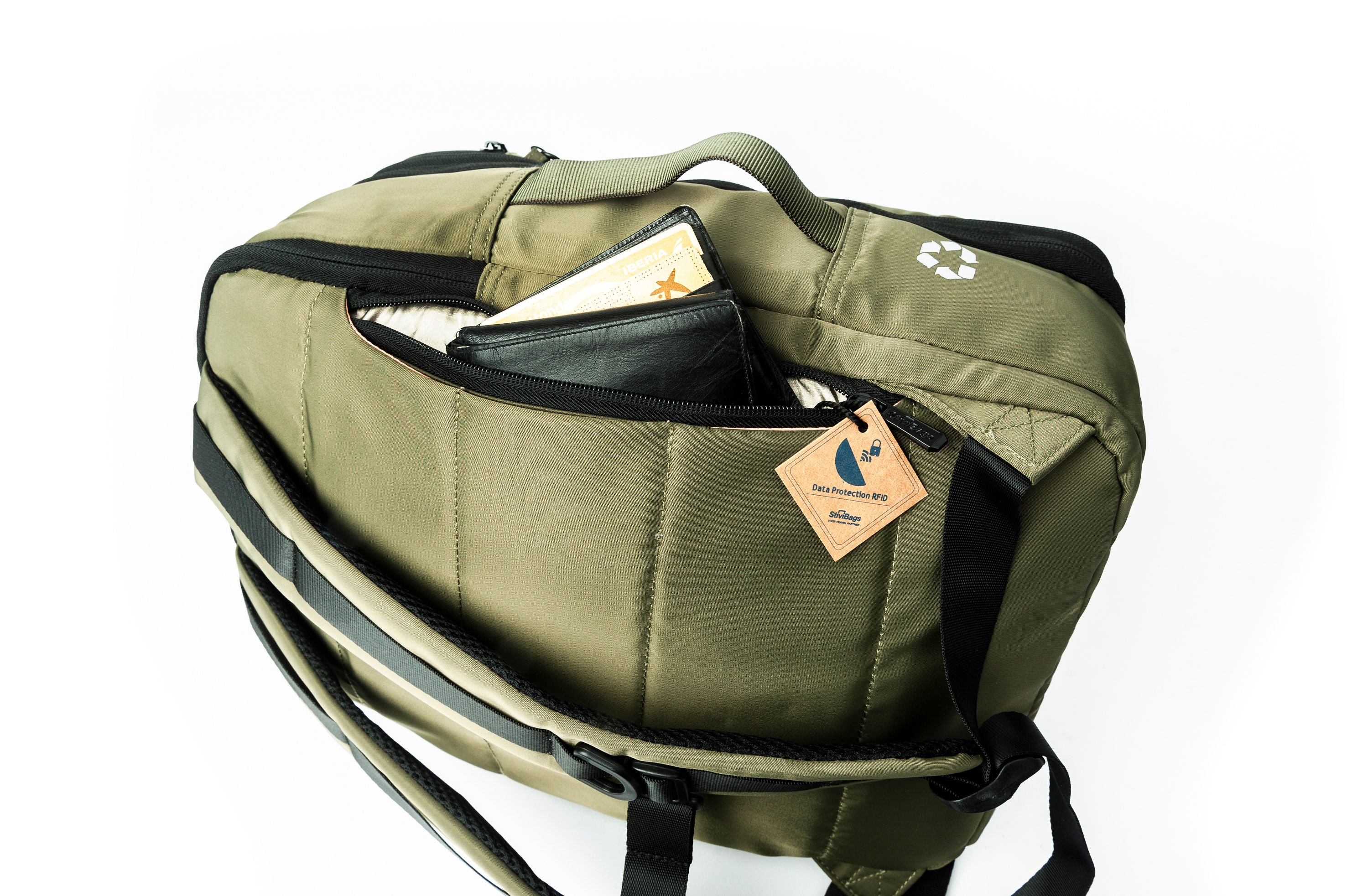 STIVIBAGS MOCHILA UNDERSEATER EXTENSIBLE NYLONTECH 15´6" - Image 22