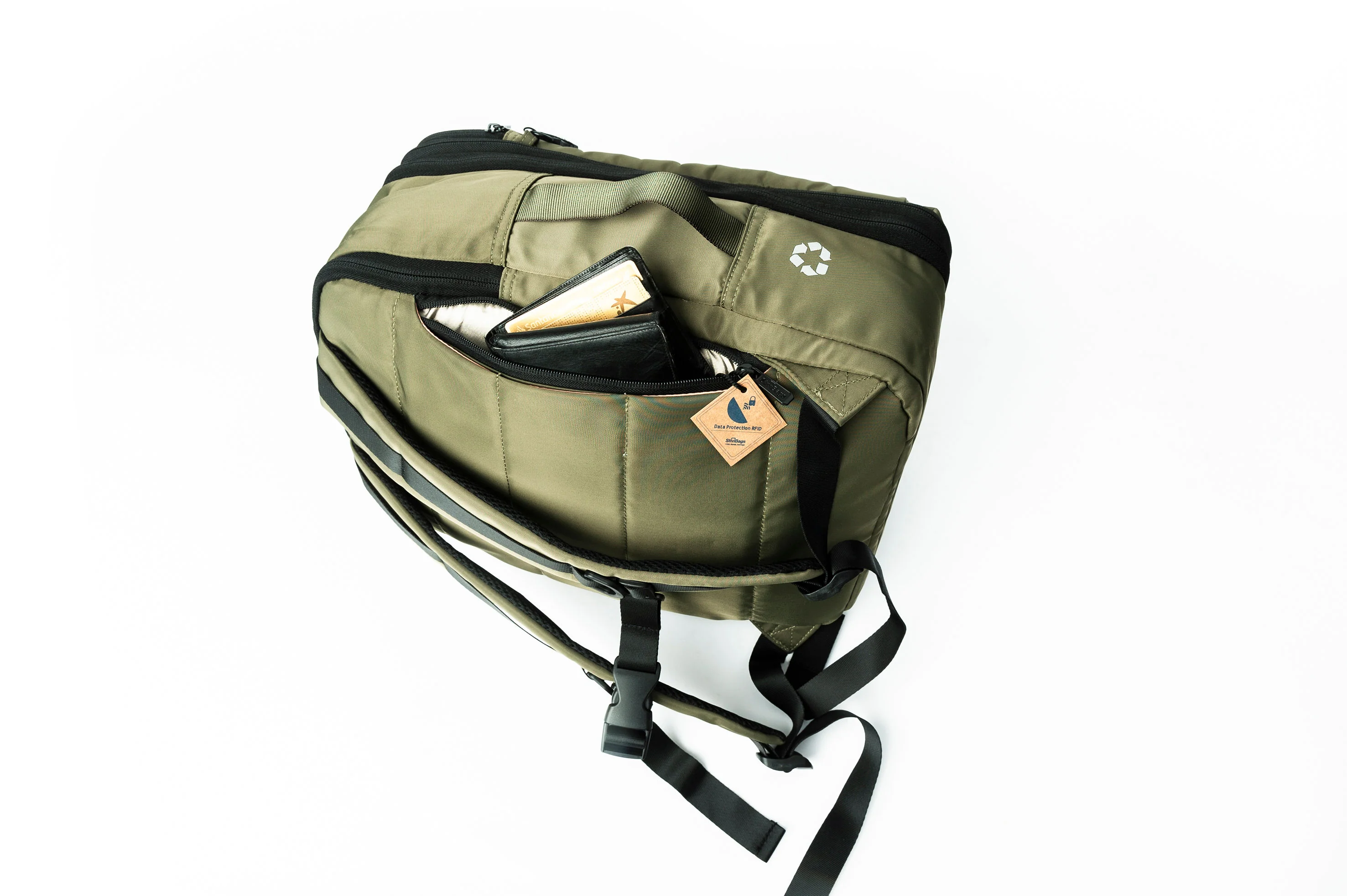 STIVIBAGS MOCHILA UNDERSEATER EXTENSIBLE NYLONTECH 15´6" - Image 23