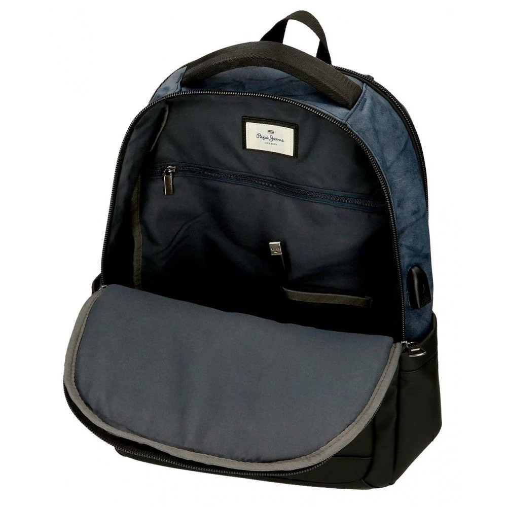 Mochila para portátil 15,6´´ Pepe Jeans Ocean tres Compartimentos - Image 7