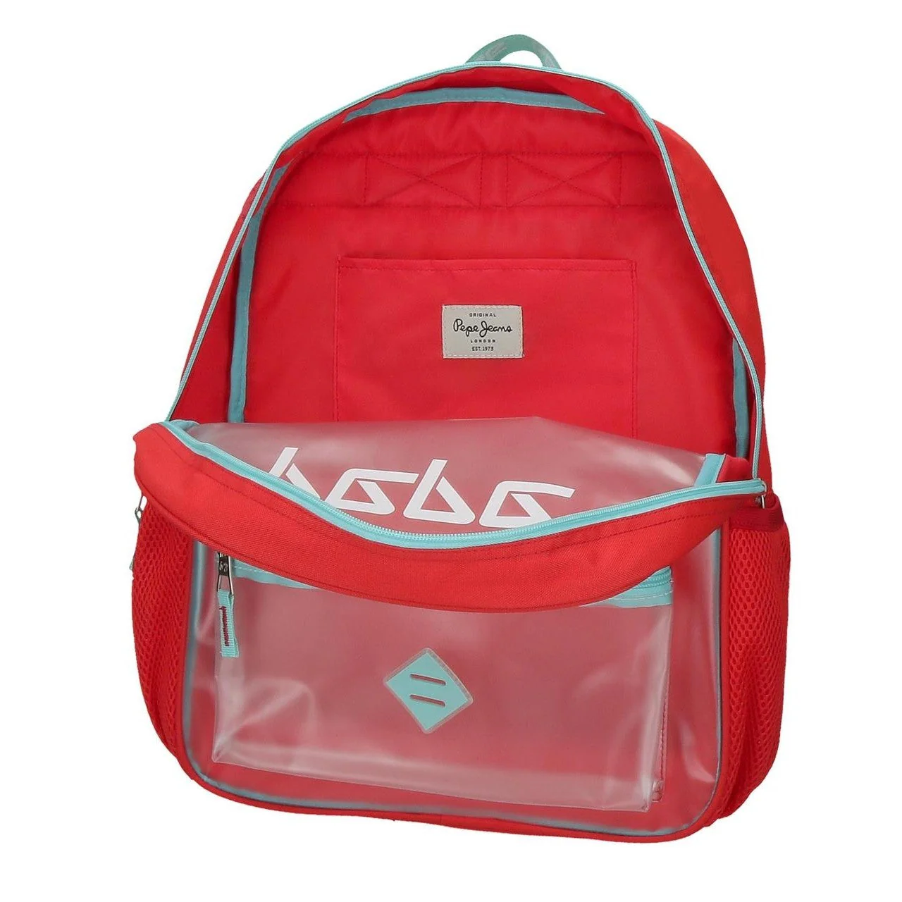 MOCHILA PEPE JEANS CRISTAL CON CARRO - Image 3