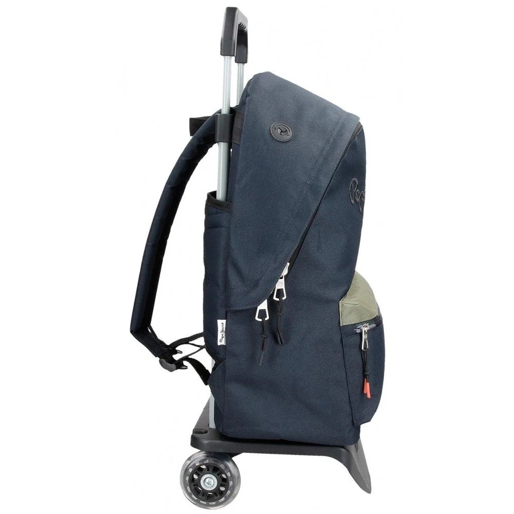 Mochila Pepe Jeans Cromwell 44 cm con carro - Image 7