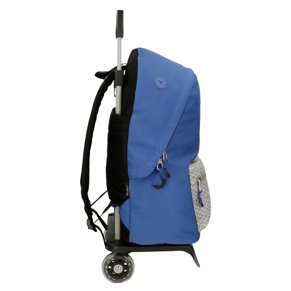Mochila Pepe Jeans Darren 44cm con carro - Image 3