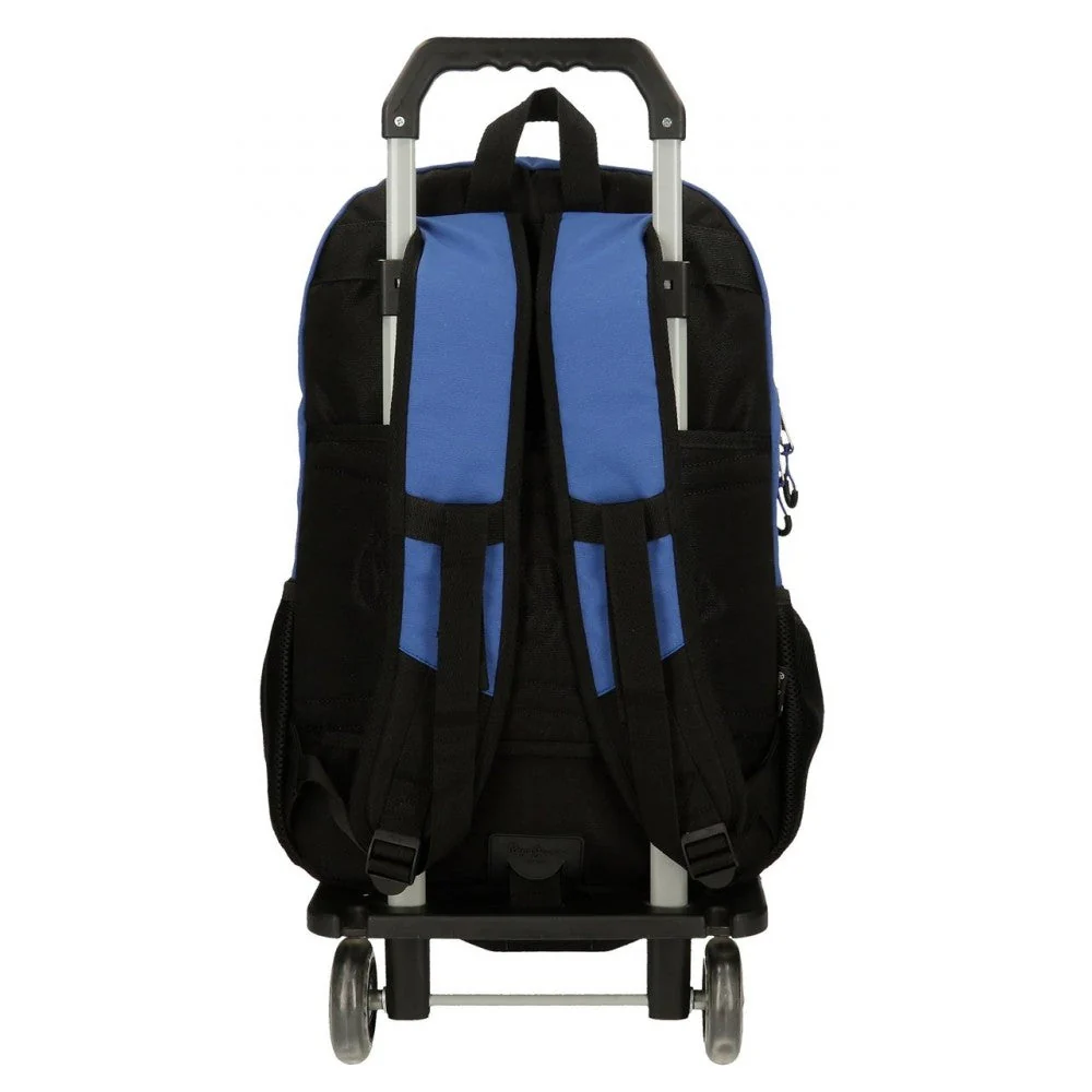 Mochila Pepe Jeans Darren doble compartimento con carro - Image 3