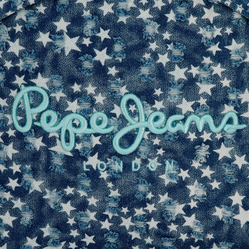 Mochila Pepe Jeans Demin Star  44cm - Image 5