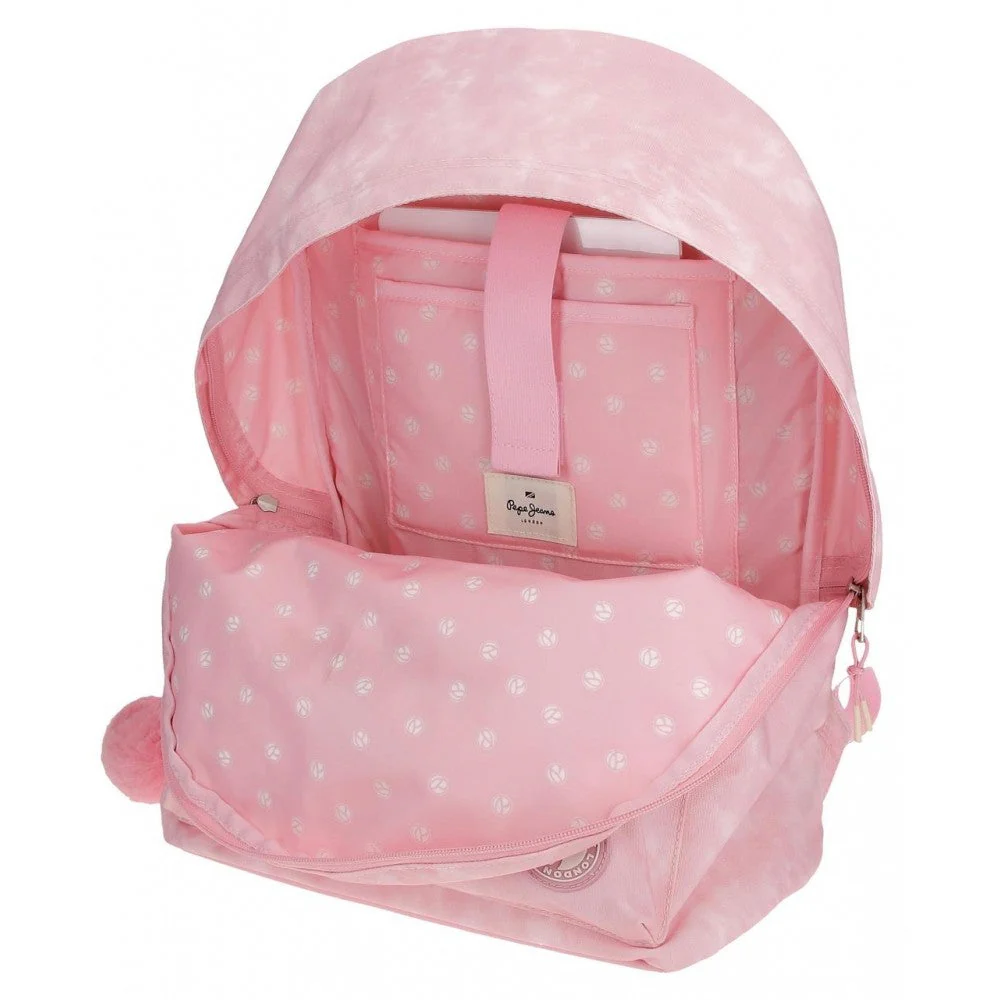 Mochila Pepe Jeans Holi 44cm con carro - Image 9