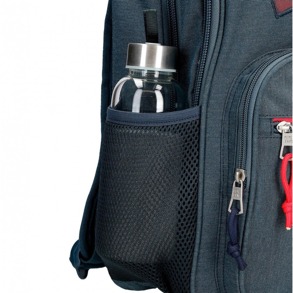Mochila Pepe Jeans Kay 40cm dos compartimentos - Image 6