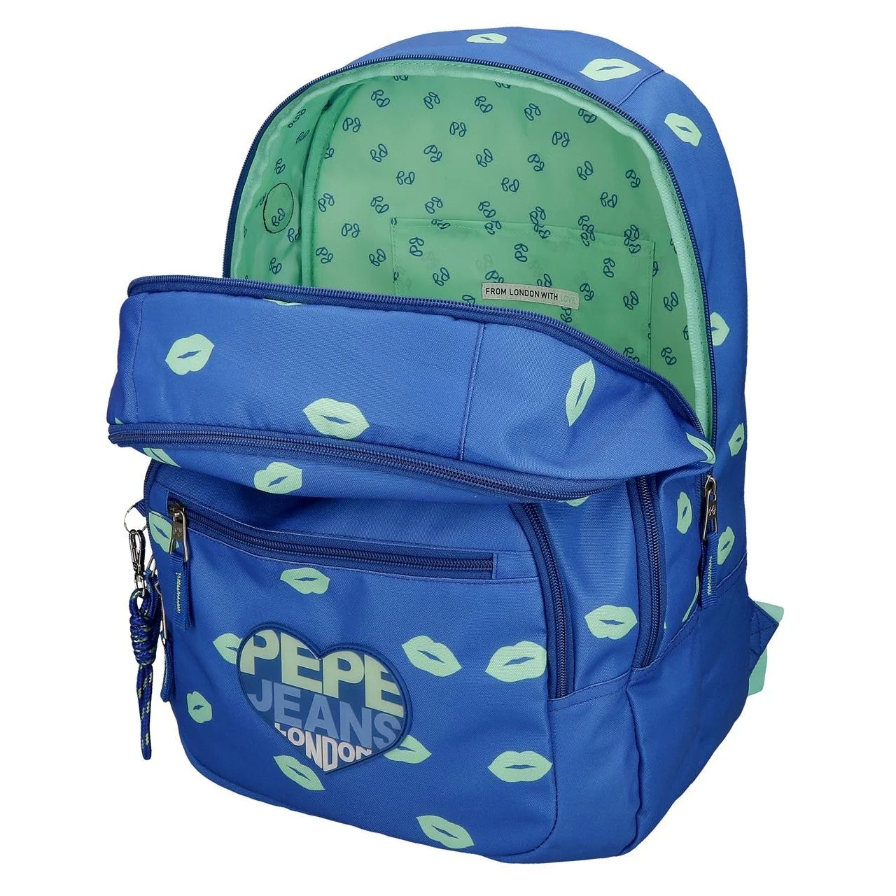 MOCHILA PEPE JEANS RUTH DOBLE CREMALLERA CON CARRO - Image 4