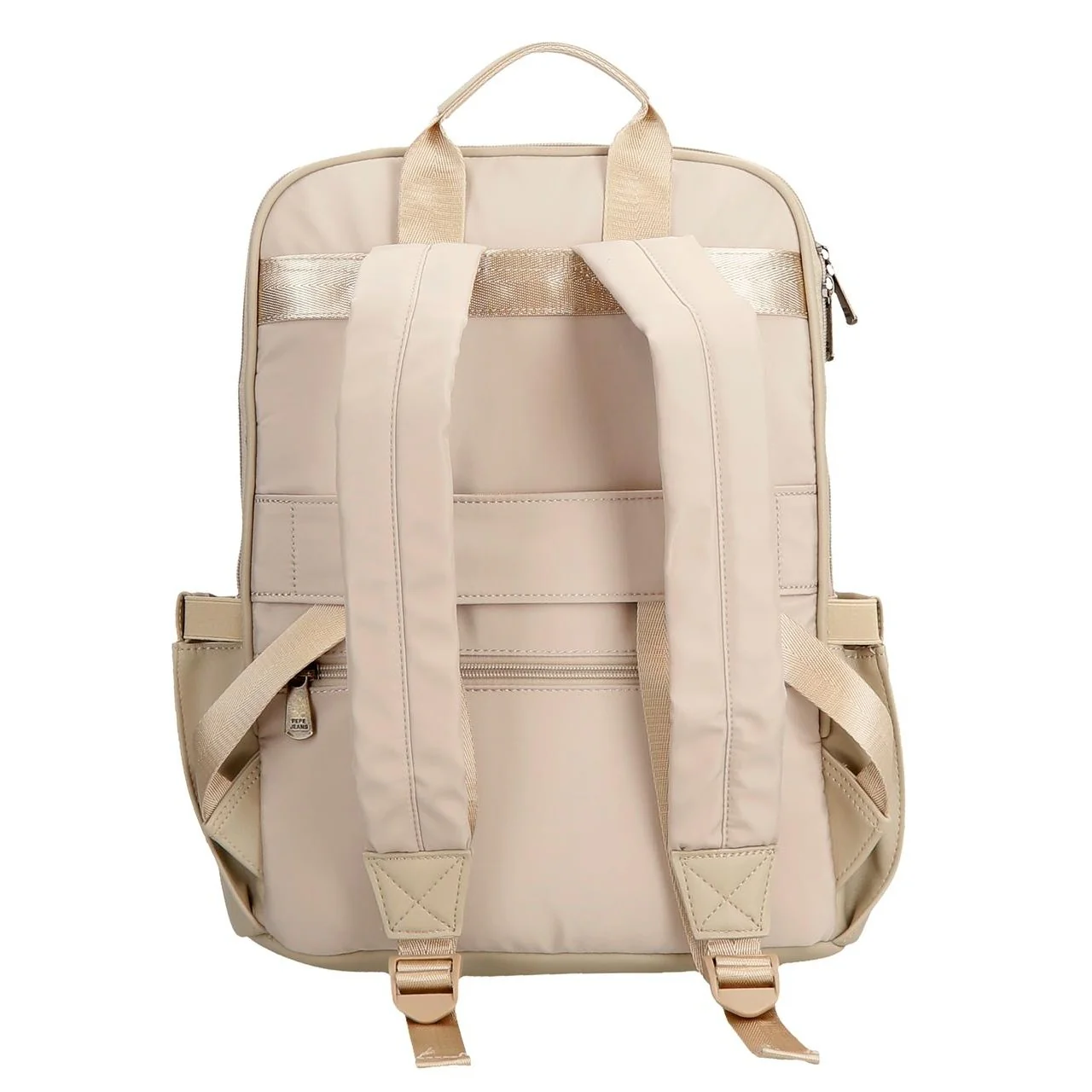 Mochila porta ordenador 15" Pepe Jeans Morgan beige - Image 3