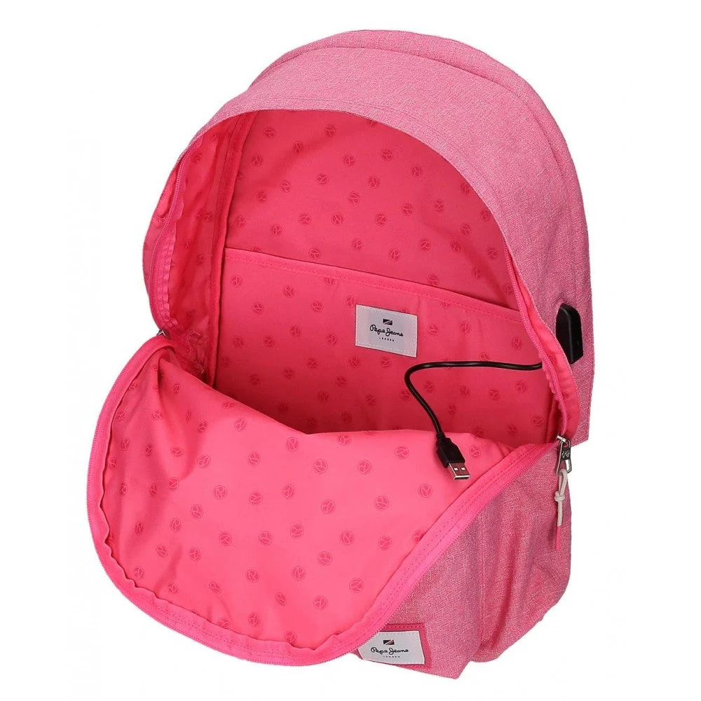 Mochila porta ordenador adaptable dos compartimentos Pepe Jeans Luna - Image 4