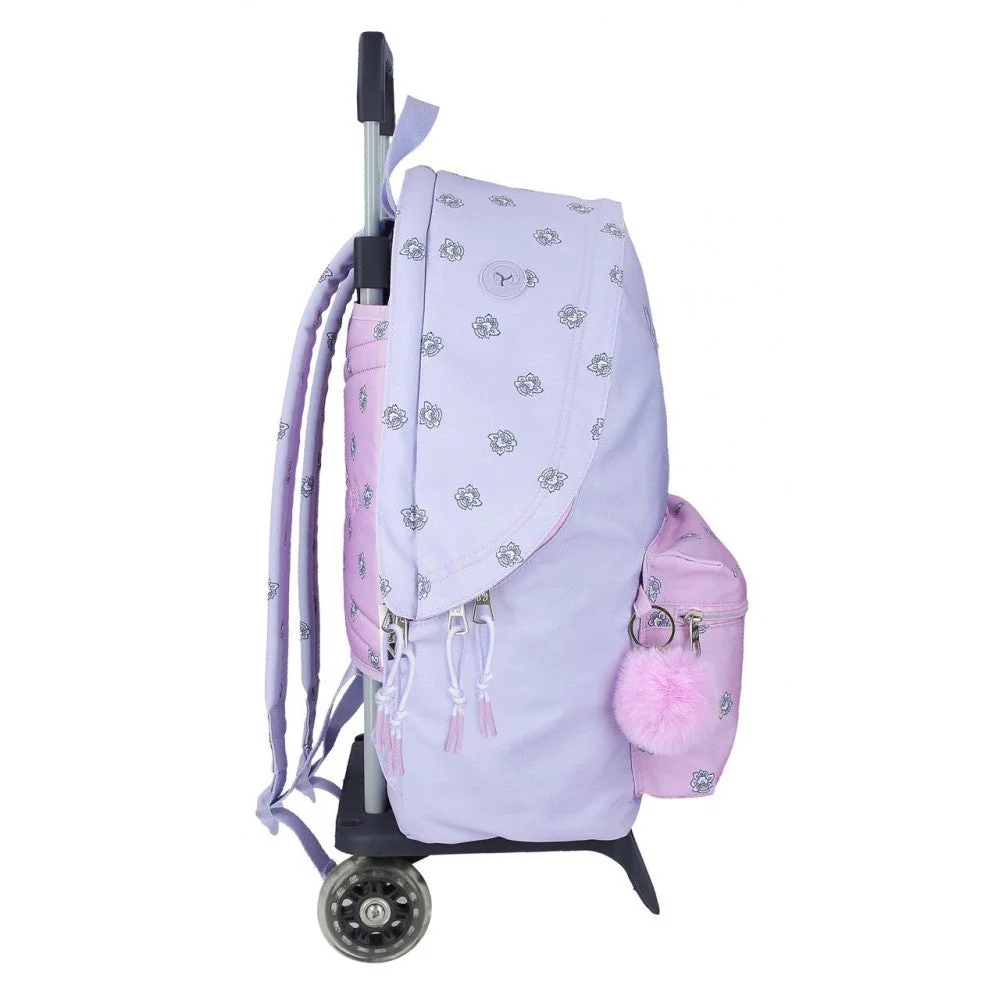 Mochila porta ordenador Pepe Jeans Becca dos compartimentos 44 cm con carro - Image 2
