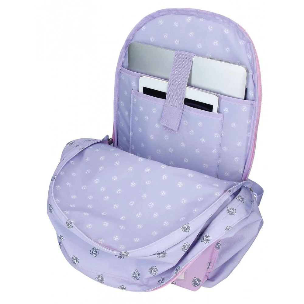 Mochila porta ordenador Pepe Jeans Becca dos compartimentos 44 cm con carro - Image 5