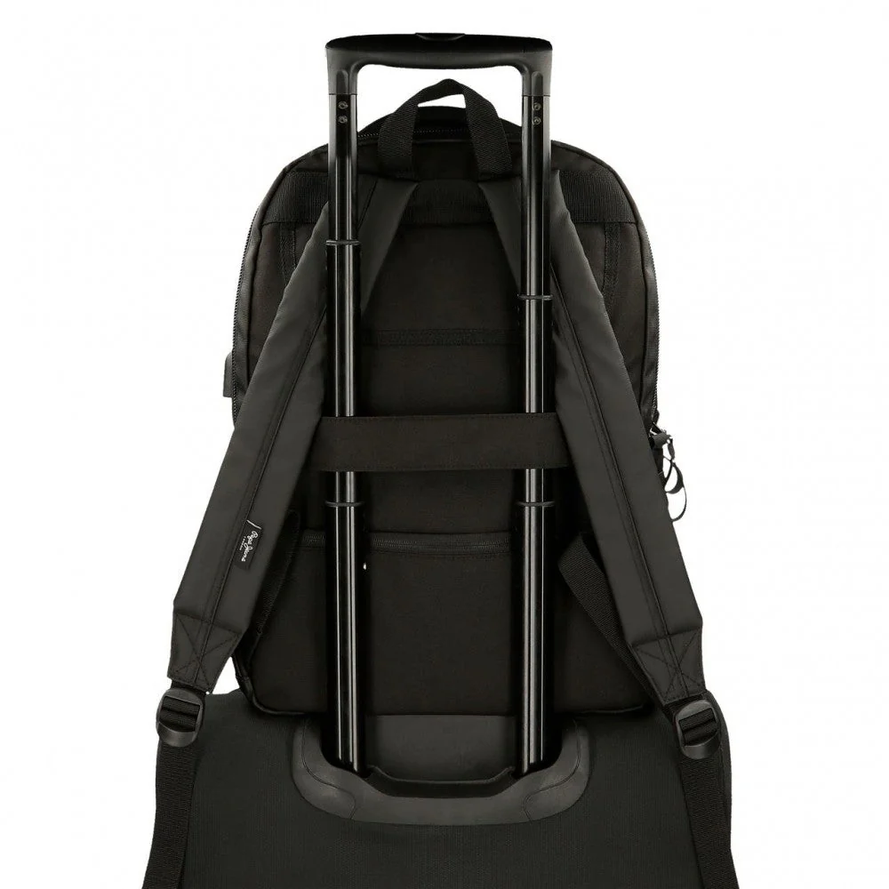 Mochila porta ordenador Pepe Jeans Hoxton tres compartimentos negro - Image 4