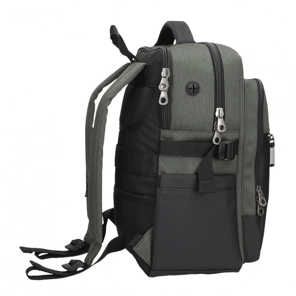 Mochila Porta ordenador Pepe Jeans Jarvis 15,6- Verde - Image 8