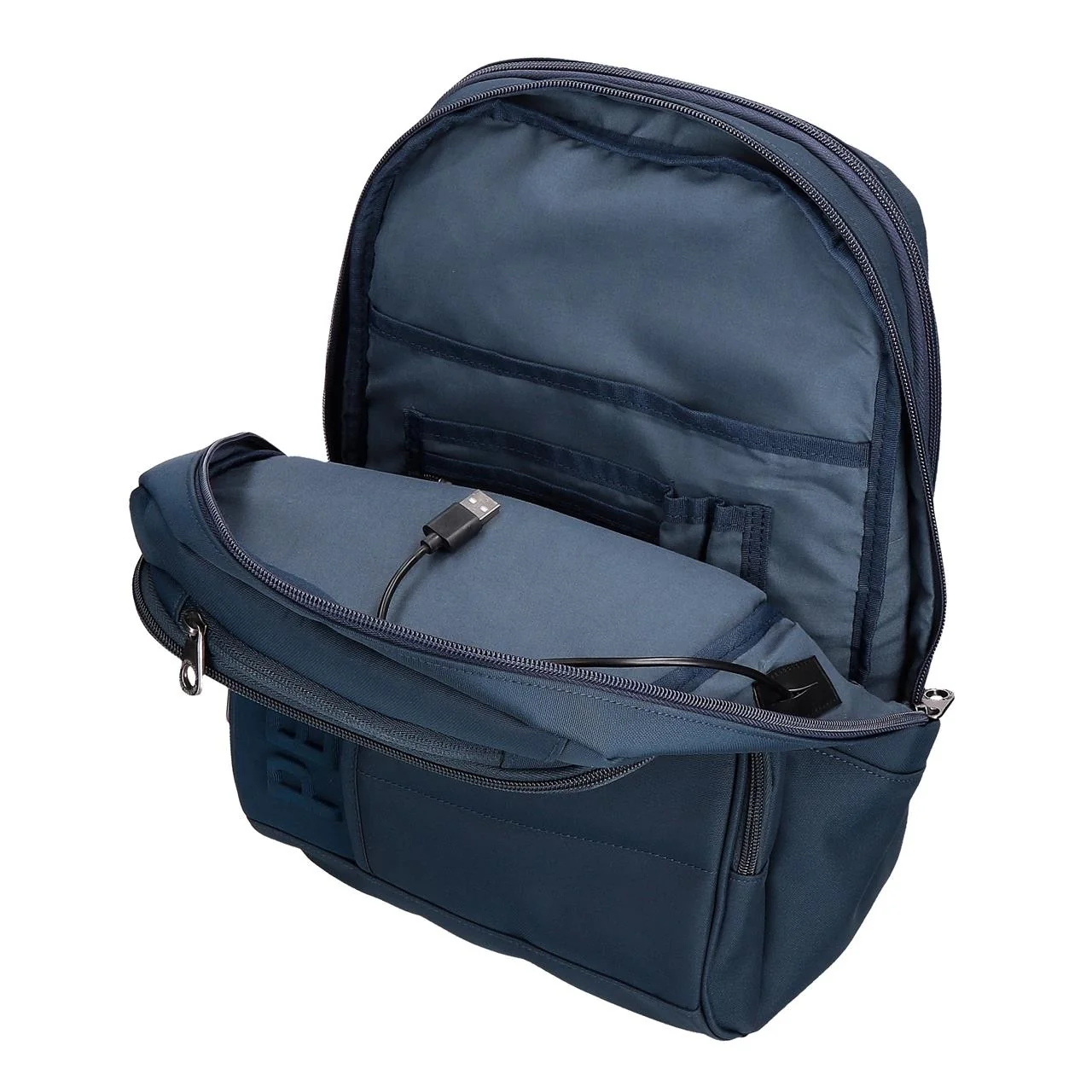 Mochila portaordenador 13,3" Pepe Jeans Ancor dos compartimentos adaptable - Image 6