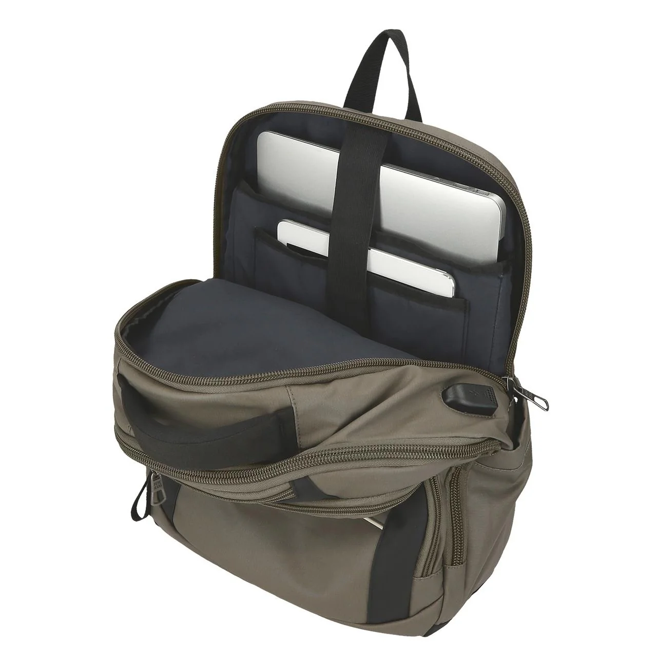 Mochila portaordenador 15,6" Pepe Jeans Dortmund dos compartimentos adaptable - Image 5