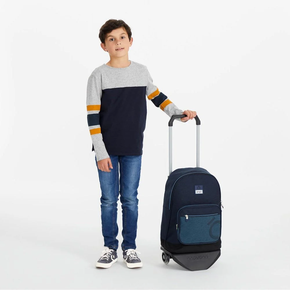 Mochila Portaordenador con Carro Enso Blue - Image 11