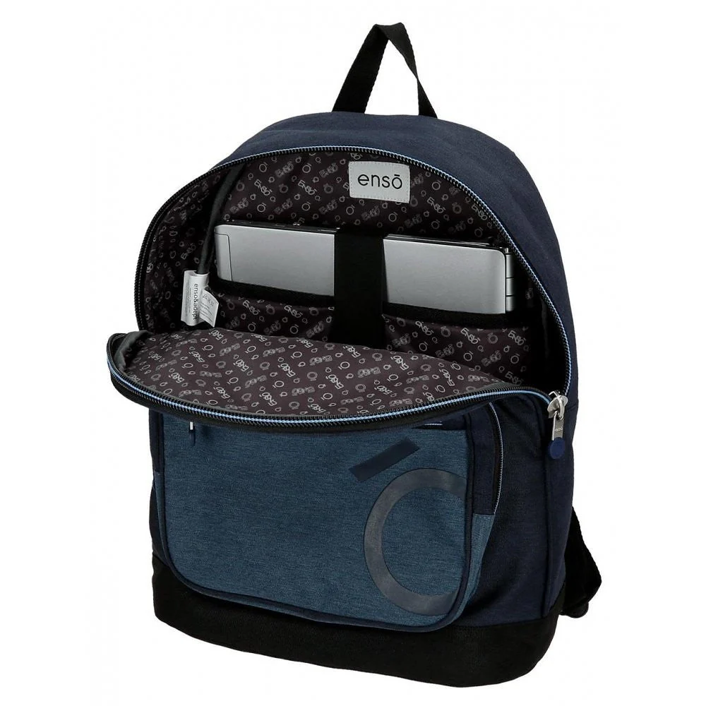 Mochila Portaordenador con Carro Enso Blue - Image 4