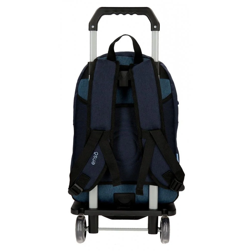 Mochila Portaordenador con Carro Enso Blue - Image 9