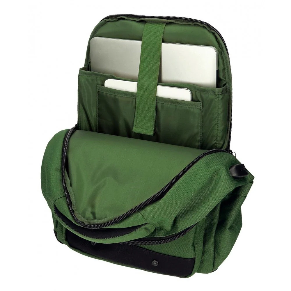 Mochila portaordenador dos compartimentos Adept Fox. - Image 10