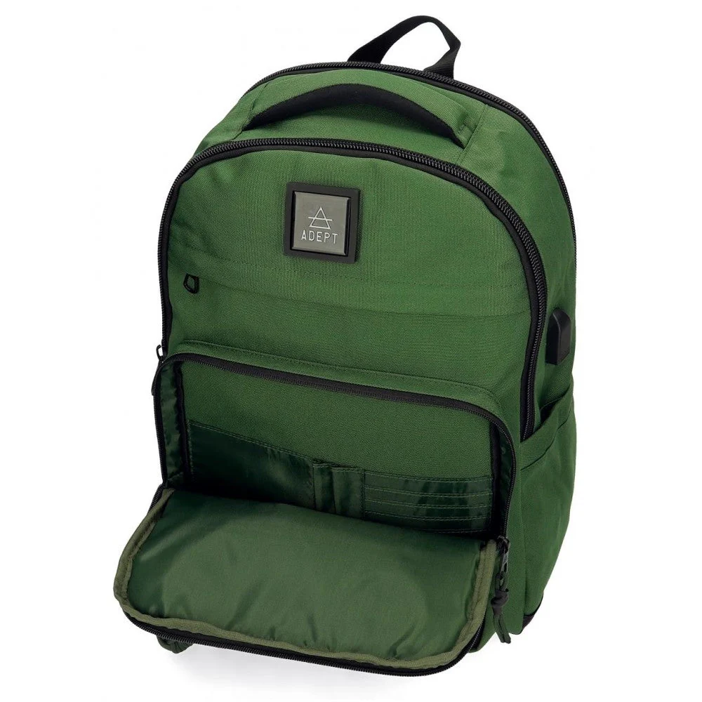 Mochila portaordenador dos compartimentos Adept Fox. - Image 12