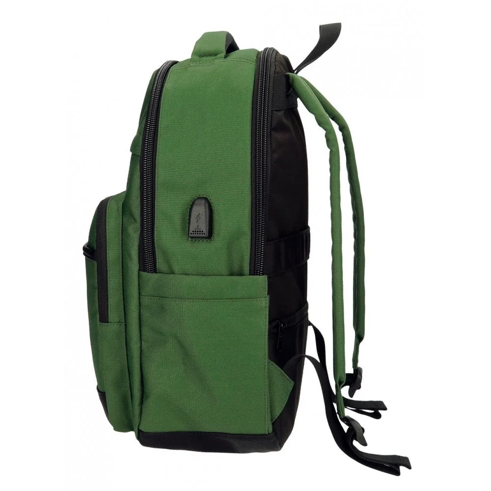 Mochila portaordenador dos compartimentos Adept Fox. - Image 5