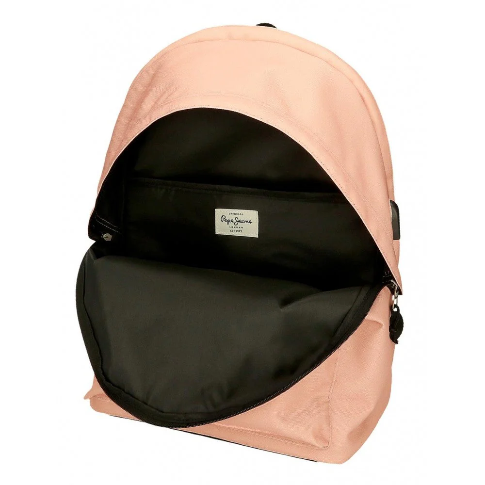 Mochila portaordenador dos compartimentos Pepe Jeans Aris Colorful Rosa 1 - Image 12