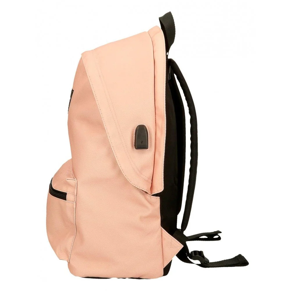 Mochila portaordenador dos compartimentos Pepe Jeans Aris Colorful Rosa 1 - Image 15