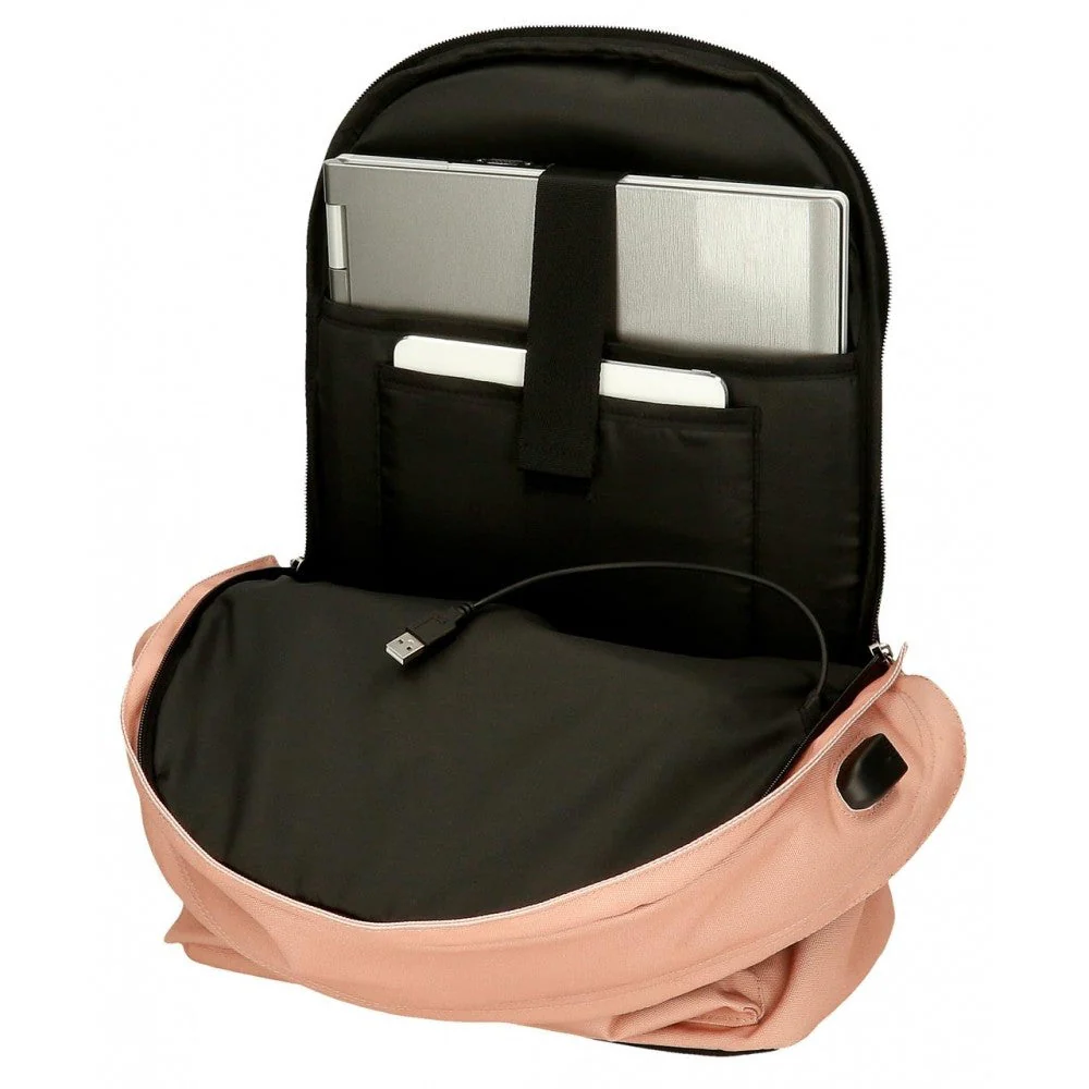 Mochila portaordenador dos compartimentos Pepe Jeans Aris Colorful Rosa 1 - Image 19