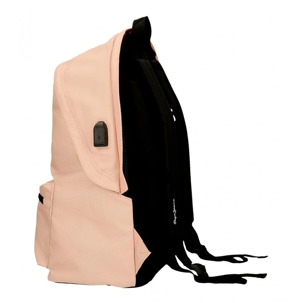Mochila portaordenador dos compartimentos Pepe Jeans Aris Colorful Rosa 1 - Image 6
