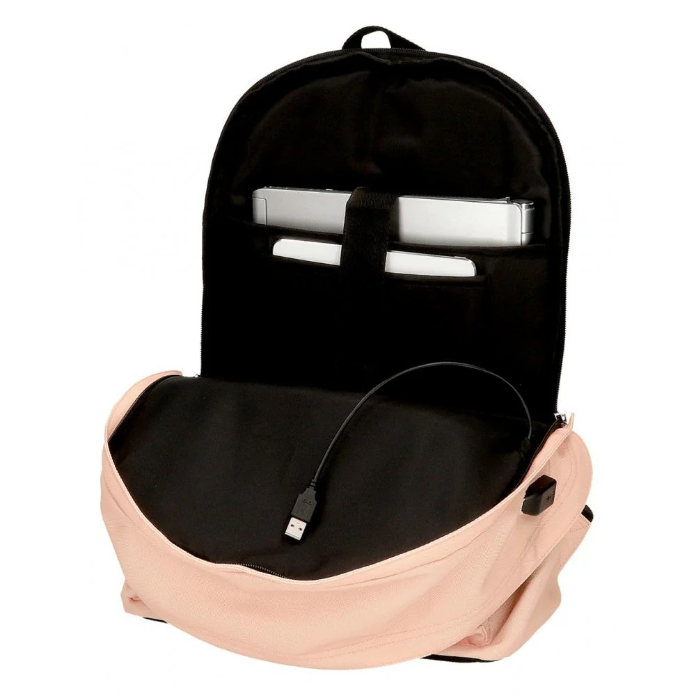 Mochila portaordenador dos compartimentos Pepe Jeans Aris Colorful Rosa 1 - Image 7