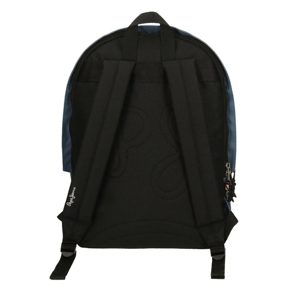 Mochila portaordenador dos compartimentos Pepe Jeans Aris Colorful Azul denim - Image 3