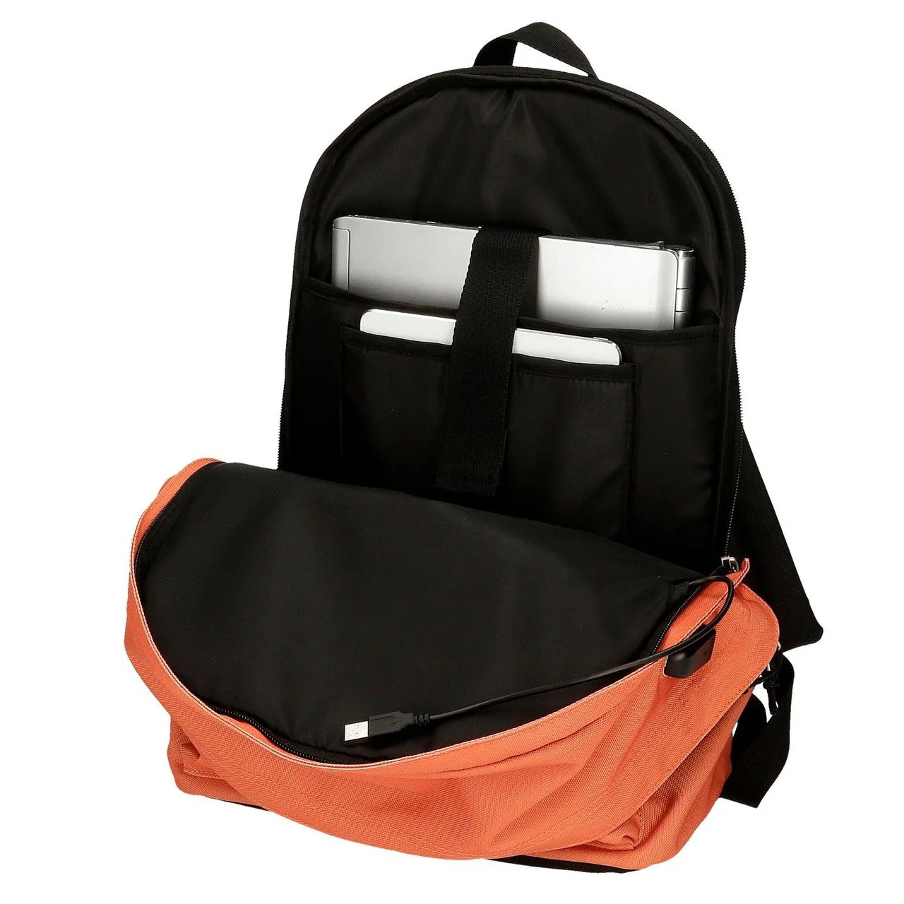 MOCHILA PORTAORDENADOR DOS COMPARTIMENTOS PEPE JEANS ARIS EVERGREEN - Image 13