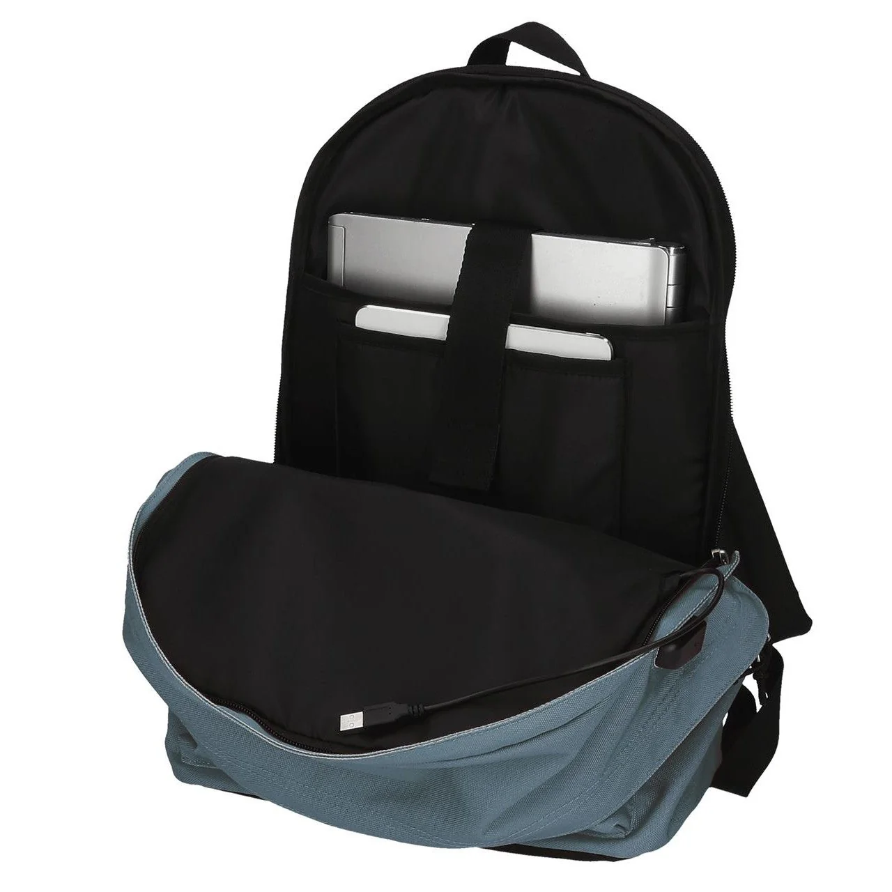 MOCHILA PORTAORDENADOR DOS COMPARTIMENTOS PEPE JEANS ARIS EVERGREEN - Image 22