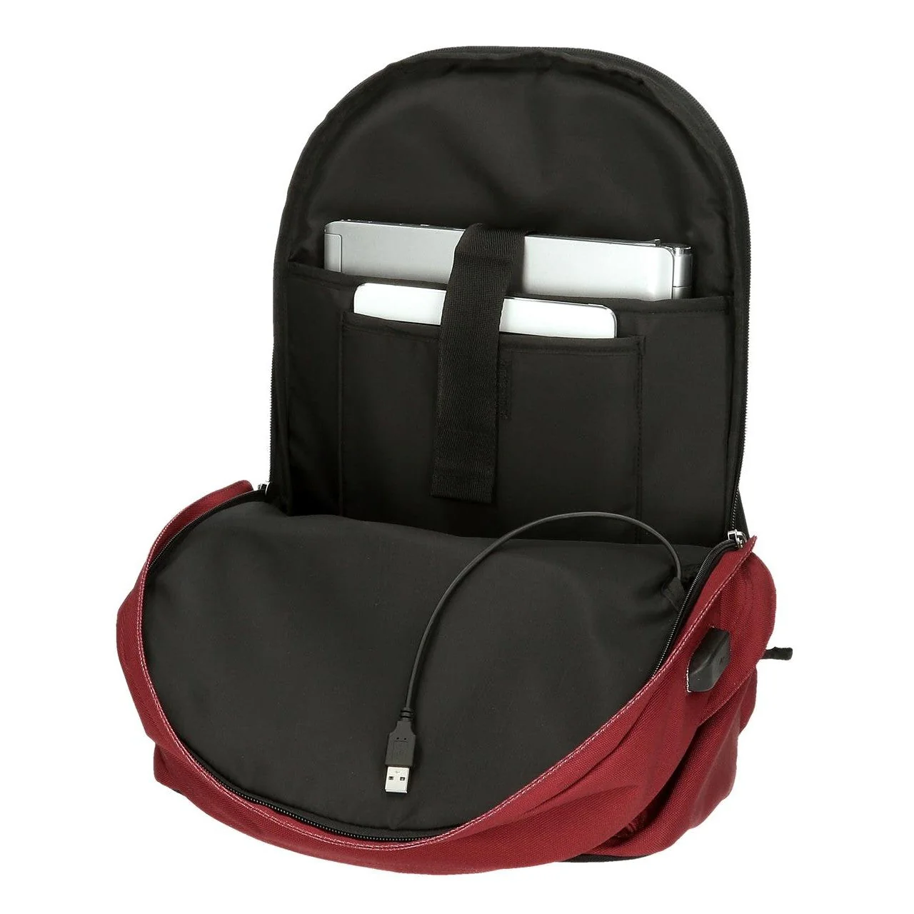 MOCHILA PORTAORDENADOR DOS COMPARTIMENTOS PEPE JEANS ARIS EVERGREEN - Image 5