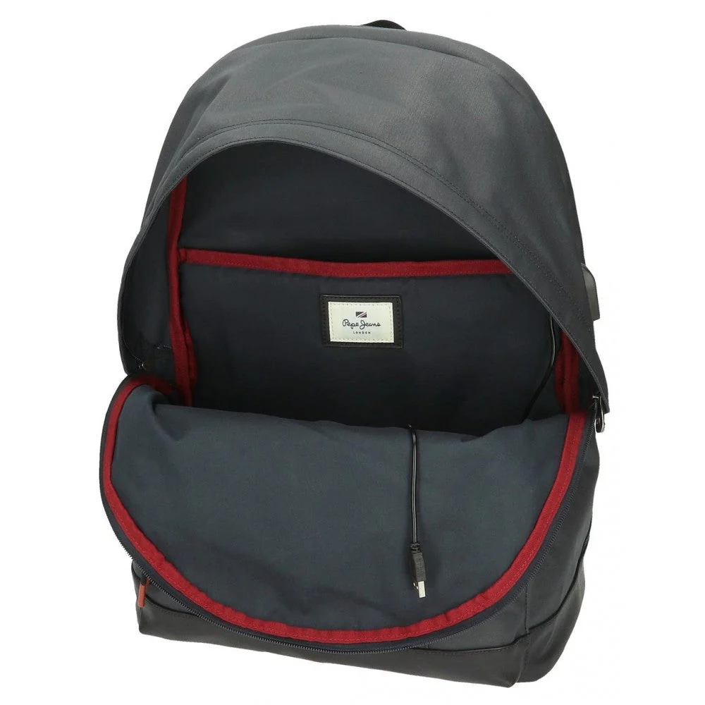 Mochila portaordenador dos compartimentos Pepe Jeans Hackney - Image 8