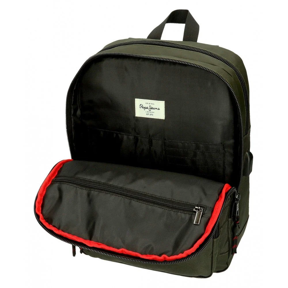 Mochila Portaordenador Pepe Jeans Bremen 15,6´´ dos compartimentos - Image 3