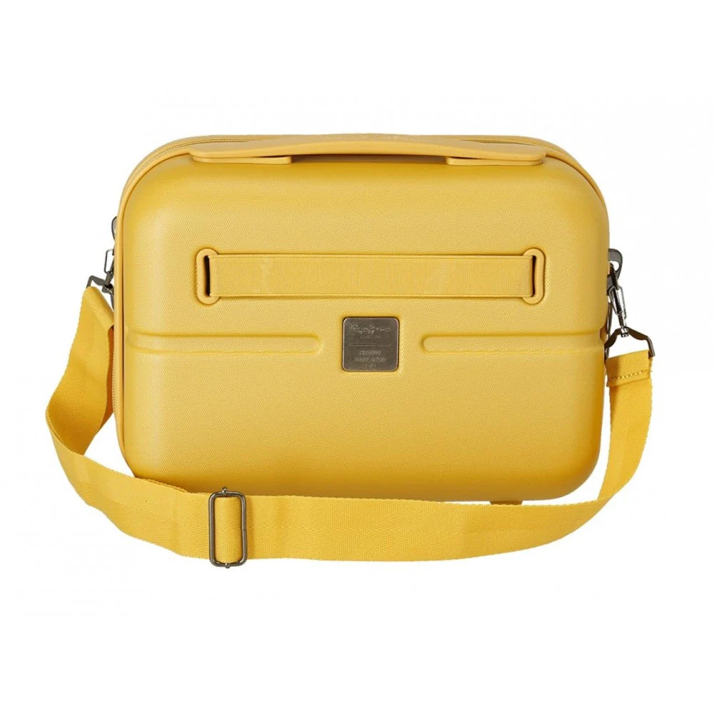 Neceser ABS adaptable a trolley Pepe Jeans Laila ocre - Image 4