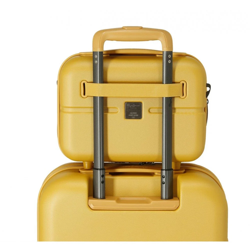 Neceser ABS adaptable a trolley Pepe Jeans Laila ocre - Image 5