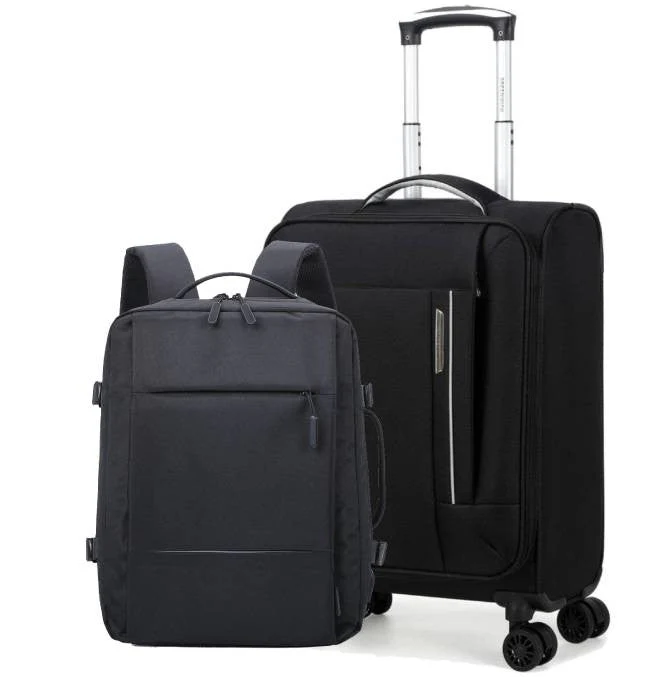PACK GREENWICH MALETA CABINA ECO-RECYCLED TUNEZ 55CM + MOCHILA DE VIAJE HUGO - Image 26