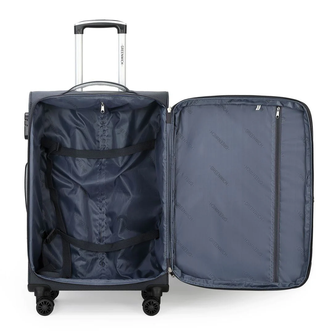 PACK GREENWICH MALETA CABINA ECO-RECYCLED TUNEZ 55CM + MOCHILA DE VIAJE HUGO - Image 4
