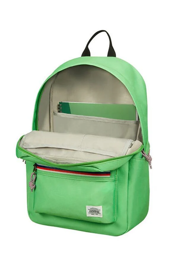 Pack Maleta Cabina SoundBox + Mochila Up Beat de American Tourister verde - Image 13