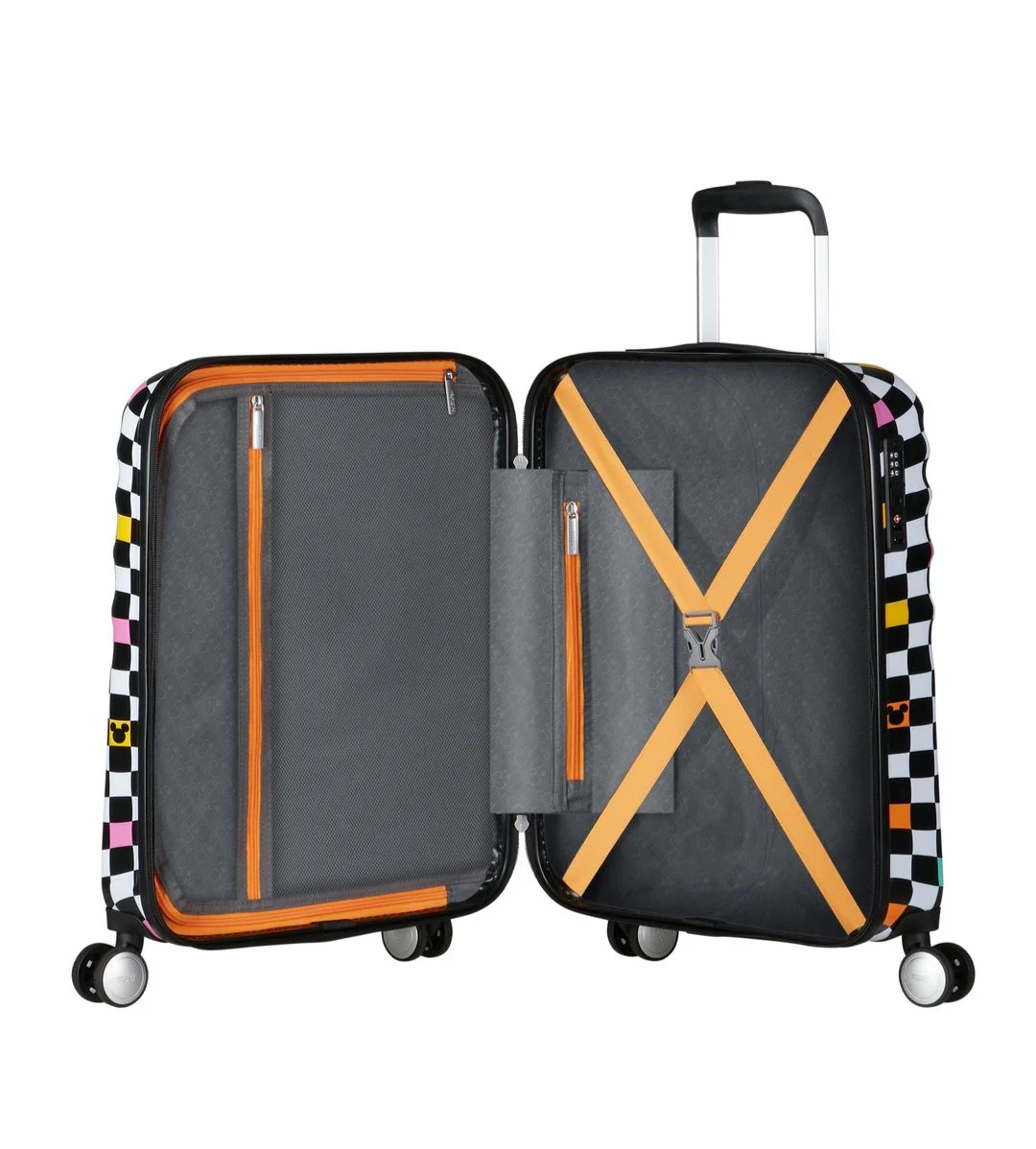 AMERICAN TOURISTER MALETA DE CABINA MICKEY CHECK WAVEBREAKER 55CM - Image 4