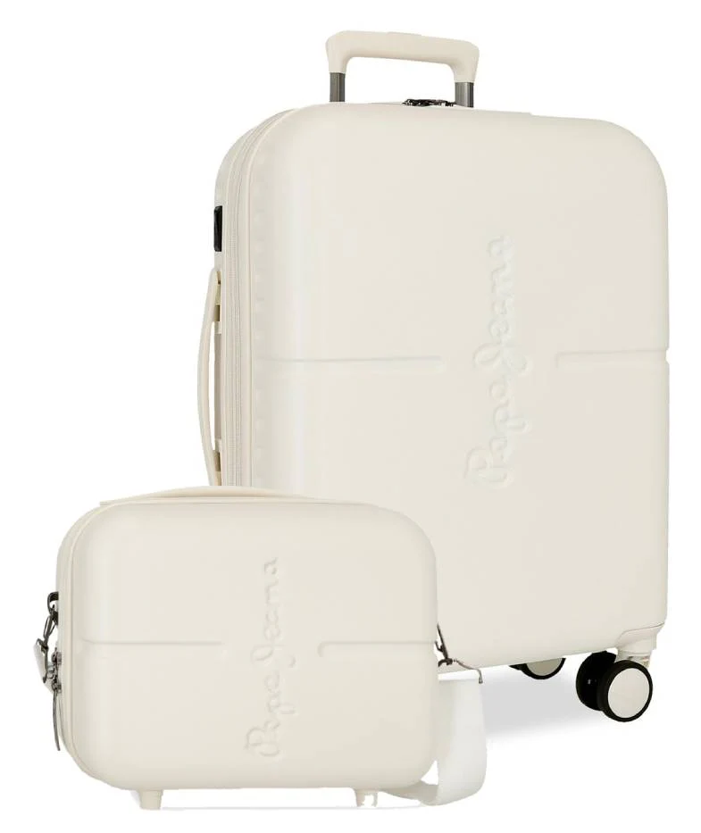 Pack maleta de cabina + neceser HIGHLIGHT de PEPE JEANS