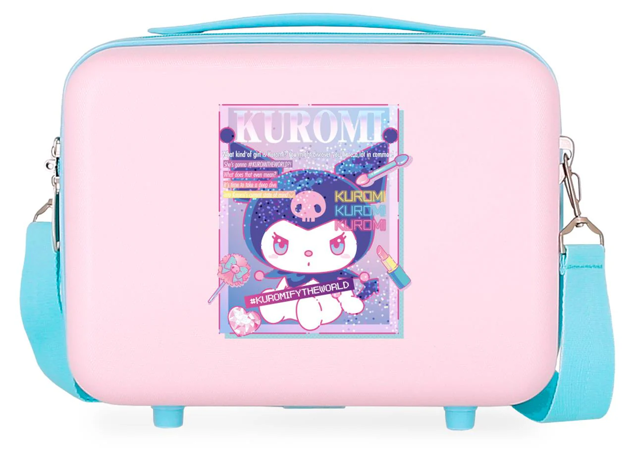 Pack maleta de cabina + neceser KUROMI CURRENT MOOD de SANRIO - Image 2