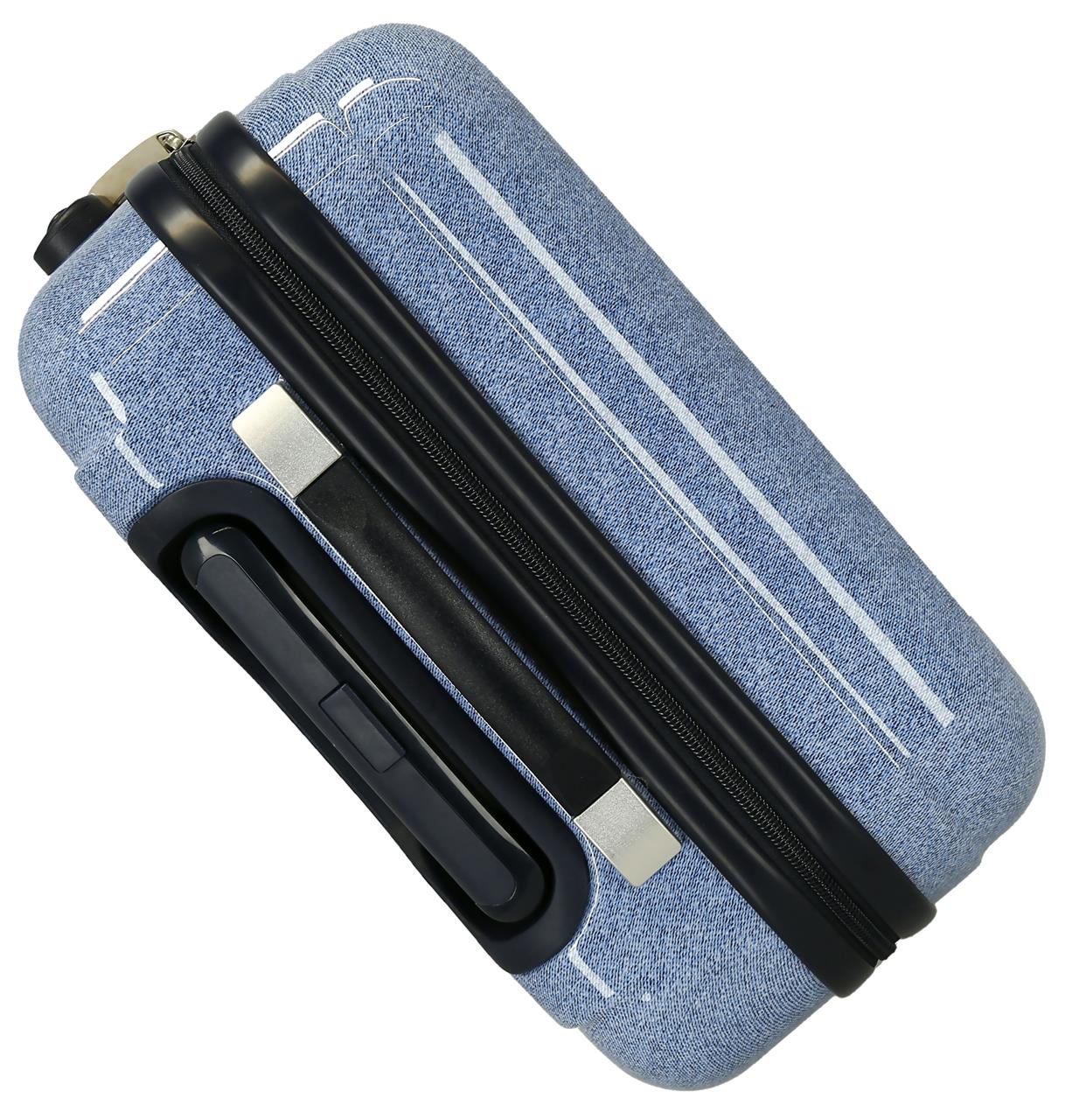 6821722 TROLLEY ABS 55CM. 4R. PJL NONI DENIM AZUL CLARO - Image 3