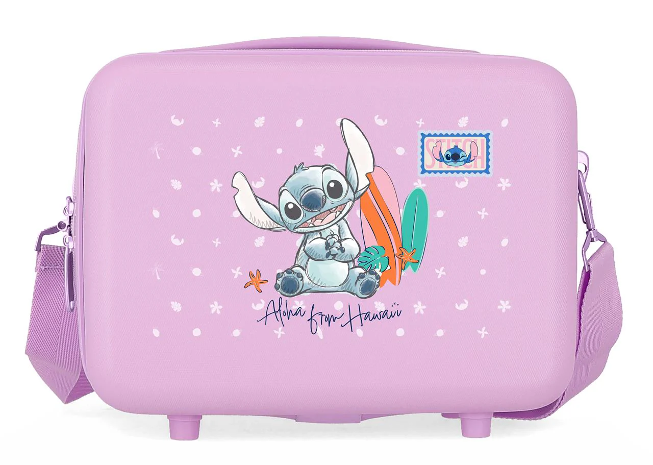 Pack maleta de cabina + neceser STITCH FROM HAWAII de DISNEY - Image 2