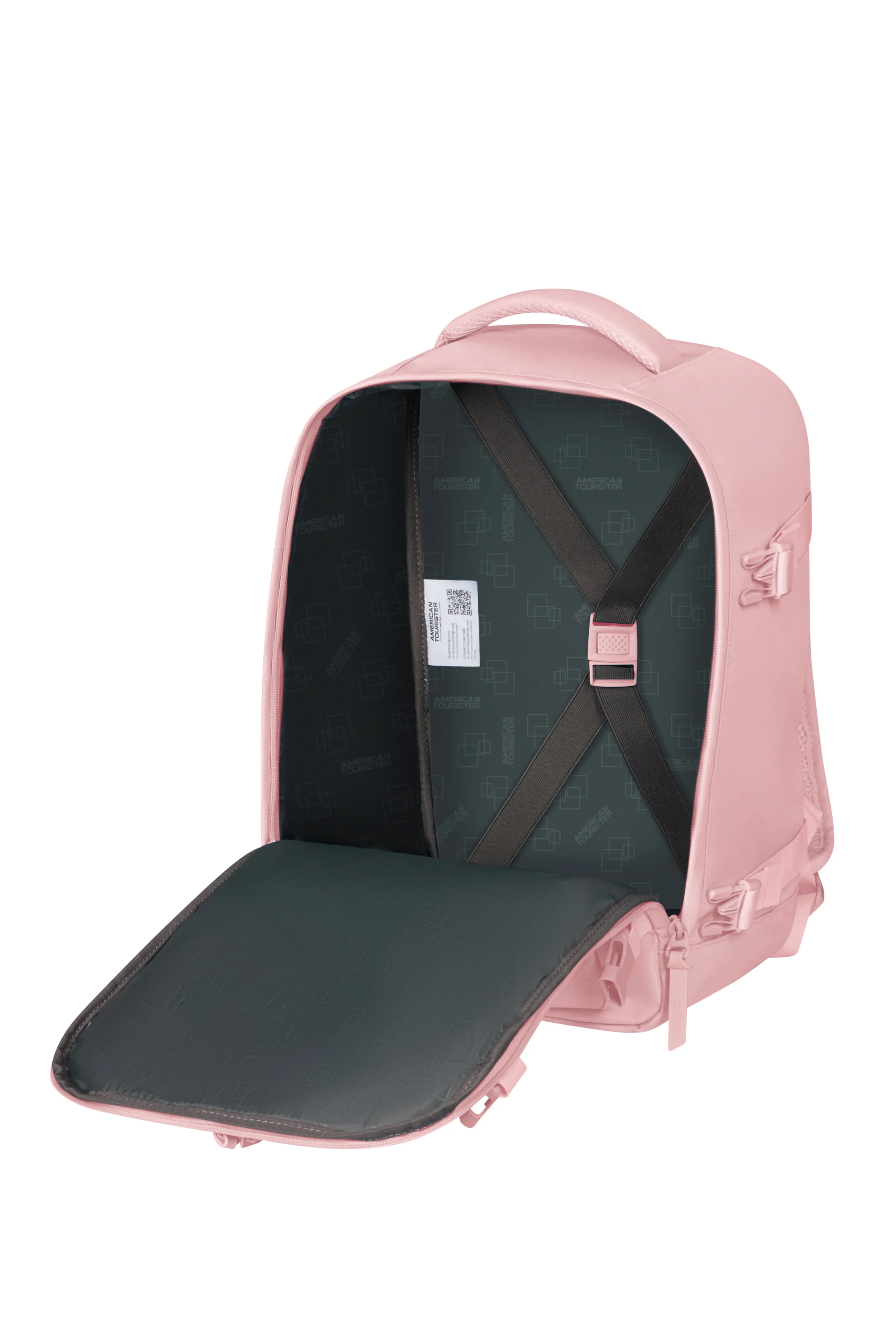 Pack Maleta Cabina SoundBox + Mochila Take2cabin de American Tourister - Rosa pastel - Image 17