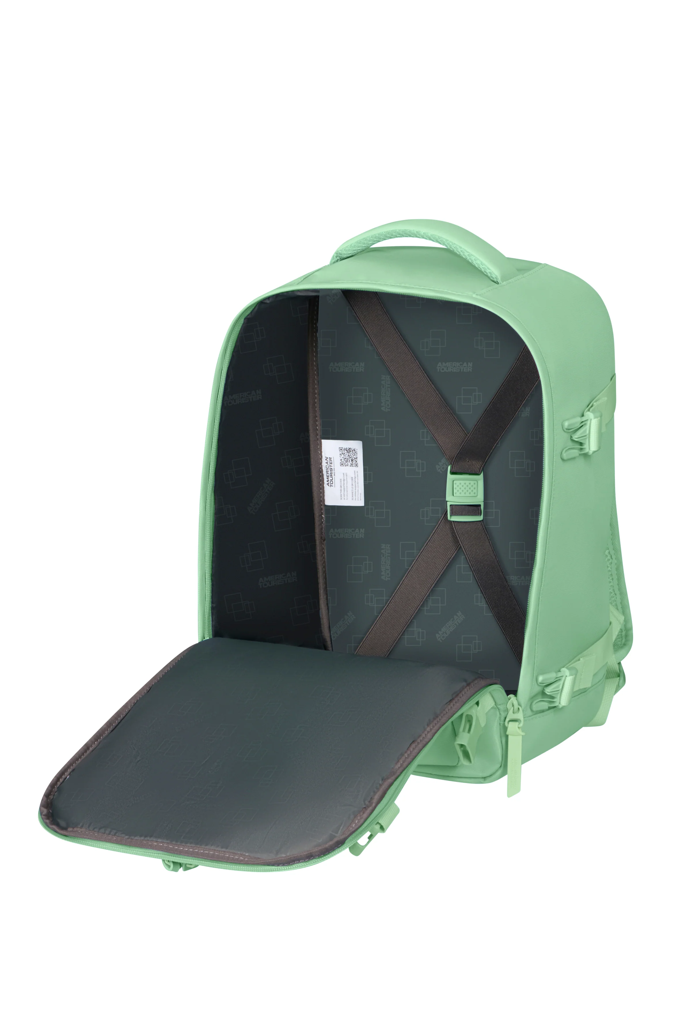 Pack Maleta Cabina SoundBox + Mochila Take2cabin de American Tourister - Verde pastel - Image 13