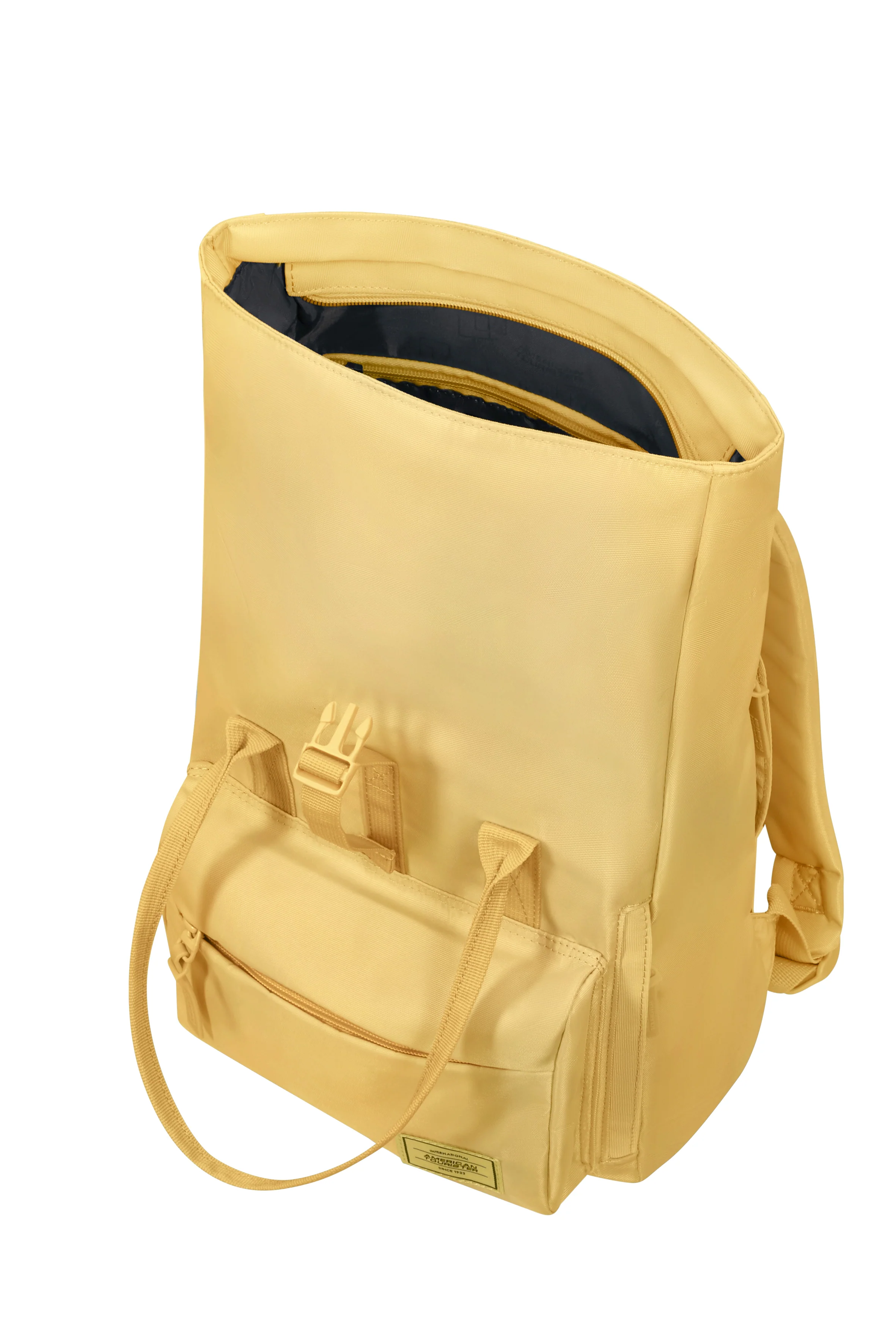 Pack Maleta mediana SoundBox + Mochila Urban groove de American Tourister - Amarillo pastel - Image 14